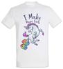 I Make Magic Farts T-Shirt Farting Unicorn Fun Geek Nerd Pixel Retro Gamer