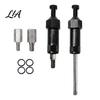 Manual Grease Clearing Tool Fitting Cleaning Tool, Clears Clogged Fittings by Hydraulic Pressure, Heavy Metal Zerk Kit Duty Unclogger, Nipple Removal