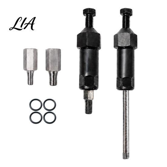 Manual Grease Clearing Tool Fitting Cleaning Tool, Clears Clogged Fittings by Hydraulic Pressure, Heavy Metal Zerk Kit Duty Unclogger, Nipple Removal