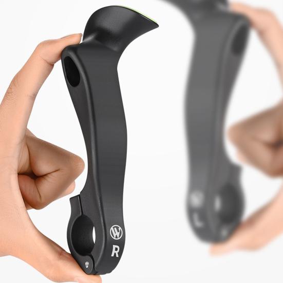 Велосипедные тиски Эргономичный дизайн Простой угол установки Регулируемый с помощью флуоресцентных тисков MTB с ночным свечением