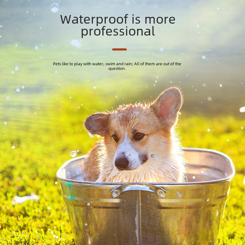 Ошейник-трекер для домашних животных: Локатор для обнаружения пропавших собак с функцией позиционирования Airtag