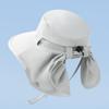 UV Protection Sun Hat Outdoor Sunscreen Neck Flap Bucket Hat New Fisherman Hat  Women