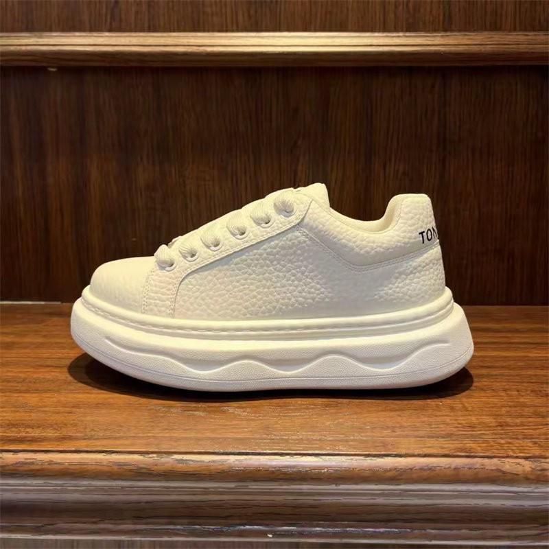 Kids White Casual Slip-On Sneakers Lightweight Soft Sole Comfortable Shoes Boys