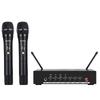 Depusheng D3 Professional Wireless Microphone Dual Portable UHF Wireless Receiver Suitable for KTV Family K-Song Stage Performance Bluetooth