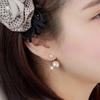 Double Size Imitation Pearl Stud Earrings Without Piercing Ear Clips