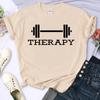 Crossfit Fitness Tshirt Women Summer Harajuku Tee Girl Japanese 2000s Y2k Clothing Unisex Top