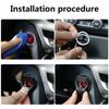 Car Engine Start Stop Switch Button Cover Decorative Auto Accessories Push Button Sticky Cover for Car Interior Styling