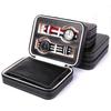Portable PU Leather Watch Box Display Case Storage Travel Watch Organizer Holder Zipper Exquisite Durable Men Women