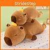 Plush Capybara Lounge Pillow Cozy Bedrest Companion Snuggle Sleep Stuffed Toy