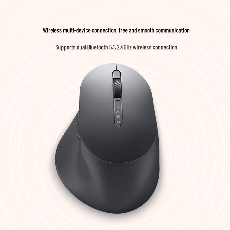 DELL MS900 High-Performance Ergonomic Wireless Bluetooth Mouse