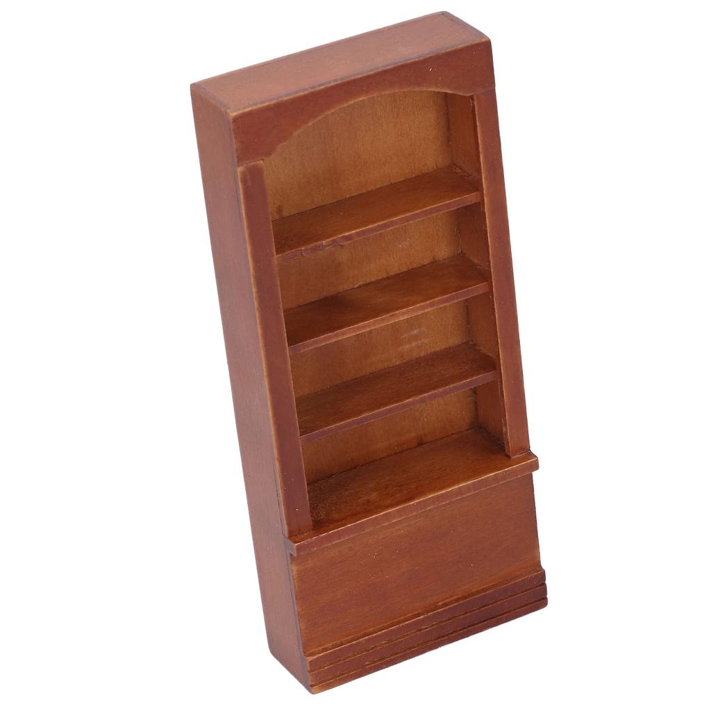 1:12 масштаб кукольный домик книжный шкаф миниатюрная имитация книжной полки деревянный кукольный домик аксессуар для куклы H