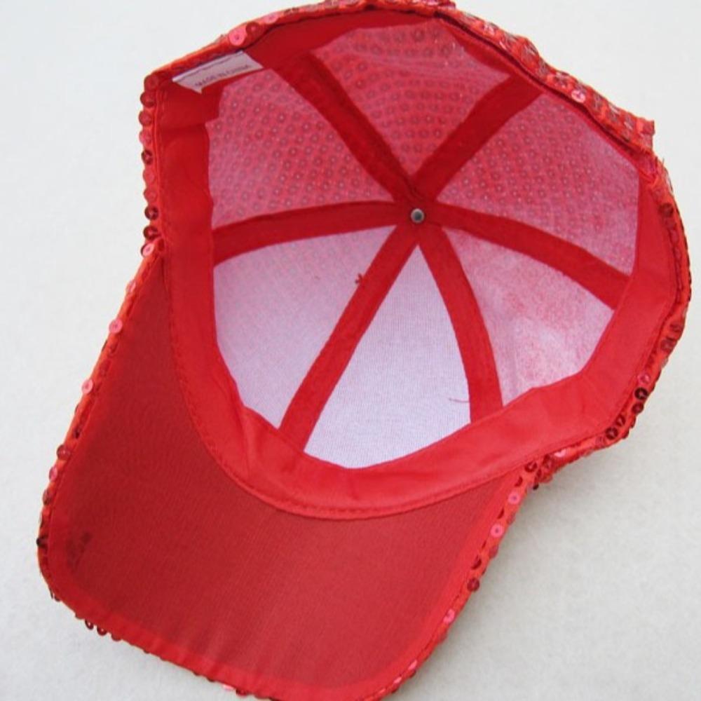 Блестящая бейсболка с пайетками, праздничное украшение, новый диско-костюм для вечеринки