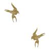 1 Pair Cute Flying Birds Embroidered Swallows Patches Applique Patch Accessories Clothing Decoration
