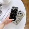 N135 Black Gold Snake Art Phone Case for iPhone 16 15 11 Pro Max Samsung S24 S23 A54 A35 Xiaomi Redmi Note 13 12 Pro Plated Frame Tempered Glass Cover