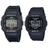Водонепроницаемые парные часы CASIO, черные цифровые часы [Casio] G-SHOCK Baby-G мужские и женские DW-5600UE-1JFBGD-565U-1JF []
