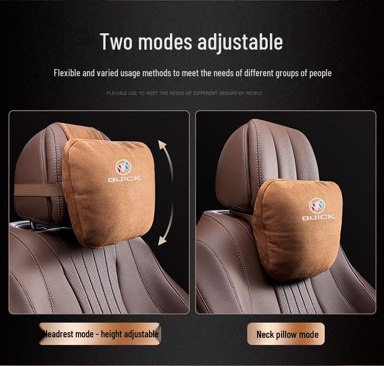 Buick Car Headrest & Lumbar Support Pillow: Regal, GL8, Excelle, LaCrosse