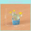 Glow In The Dark Miniature Cactus Resin Figurine Creative Desktop Decoration