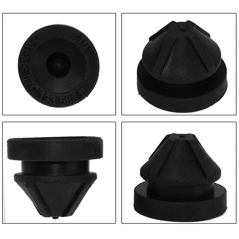 2 шт. резиновый буфер корпуса воздушного фильтра, защитная пластина двигателя, резина для Golf Mk6 Mk7 Cc Jette Ea111 1.6 1.6V Ea211 1.4T 07C 133 588