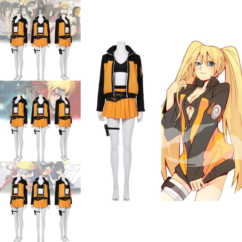 Высококачественный женский костюм для косплея, яркая полиэстеровая аниме-одежда