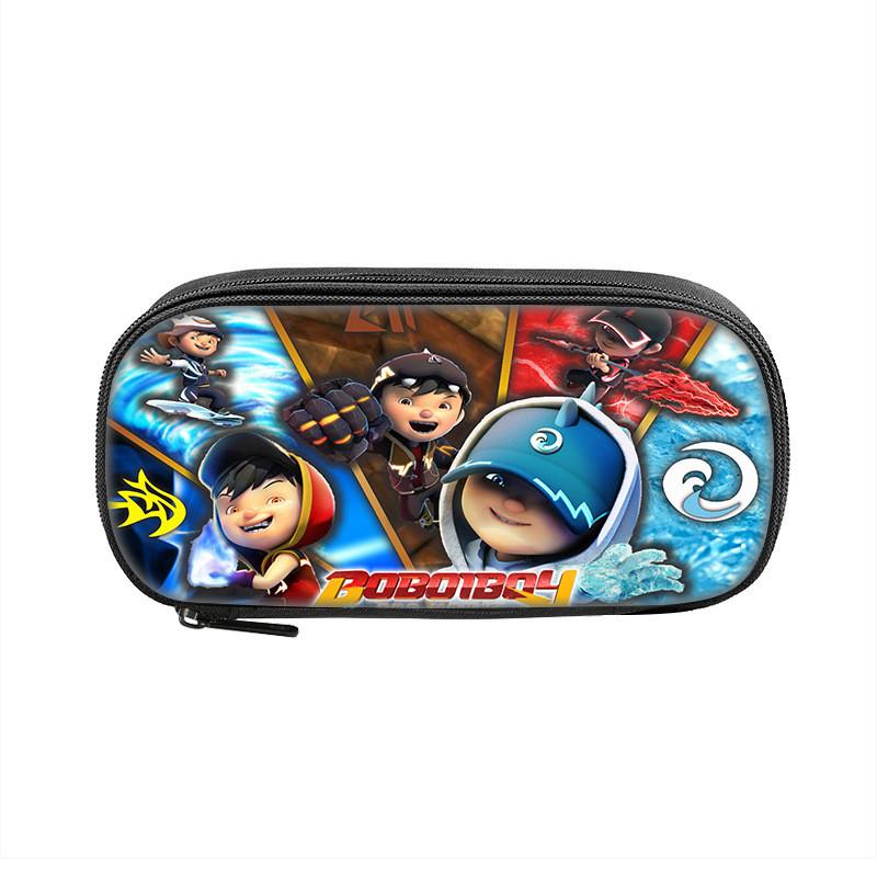 Пенал Boboiboy для детей, нейлоновая сумка для хранения с мультяшным дизайном