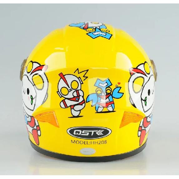 Children Helmet Motorcycle Helmets Scooter Helmet Sunshade Sun Protection Crash Helmet Boy and Girl Kid Lovely 42-52CM