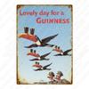 Моя добродетель, мой Гиннесс, металлический постер, винтажный бар, паб, декоративная доска, домашний декор, реклама пива, настенные жестяные вывески