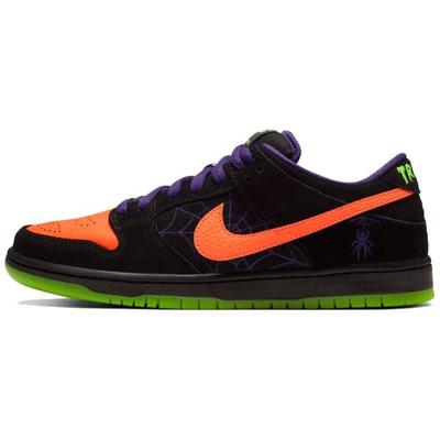 Кроссовки унисекс Dunk Low SB Night of Mischief черные Total-Orange-Court-Purple-Volt BQ6817-006