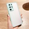 Мятный гибридный простой матовый бампер чехол для телефона Samsung S25 Ultra S24 FE S23 S22 A56 A36 A35 A16 A55 A26 A35 5G чехол противоударный силиконовый прозрачный чехол