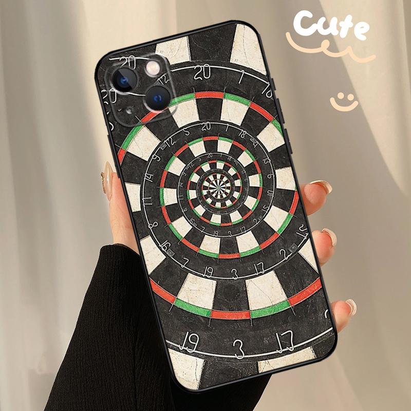 Чехол для дартсов для iPhone 11 12 13 14 15 16 Pro XS Max Plus X XR 12 13 Mini Задняя крышка