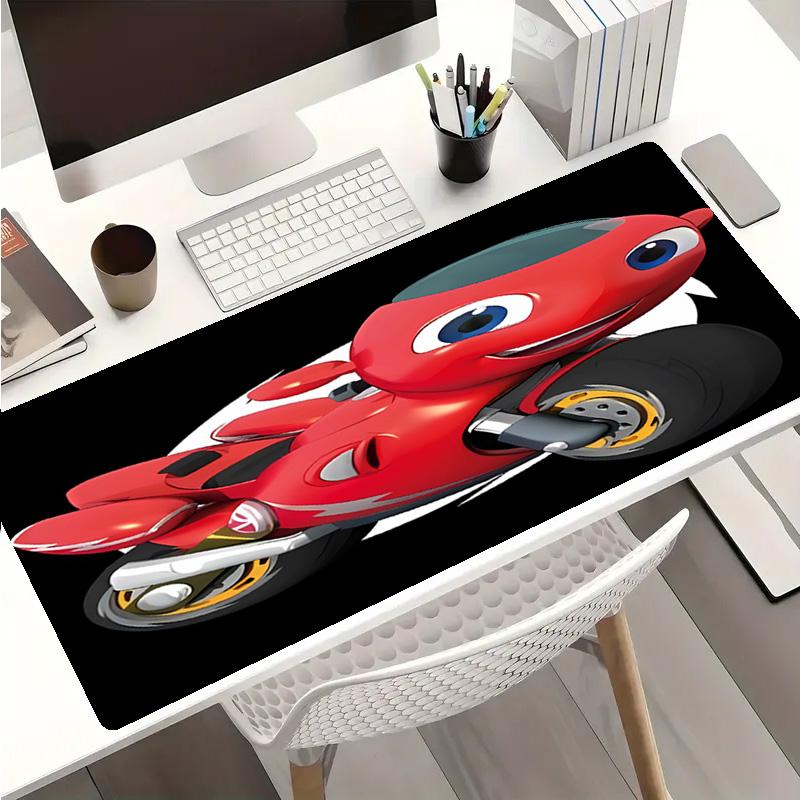Ricky Zoom2 Theme Premium Non-slip Mouse Pad with Stitched Edges,Durable Rubber Material,for Desktop & Gaming Great Gifts