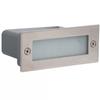 Applique murale LED - HOROZ ELECTRIC - Rectangulaire - 1.2W - IP54 - Aluminium, Acier inoxydable