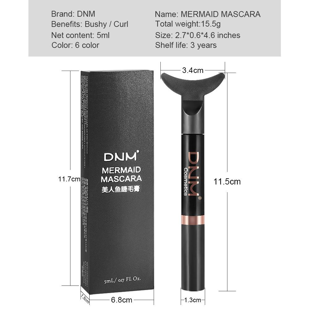 DNM Coloured Mascara Lengthening Thickening and Curling Primer Styling Waterproof Coloured Mascara
