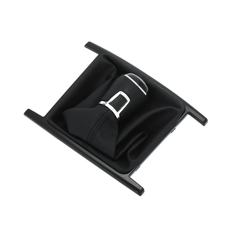 Новая черная ручка переключения передач для автомобиля MT 5/6 скоростей с чехлом из искусственной кожи для Volkswagen VW Amarok 2010-2024 Автомобильные аксессуары