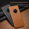 Vivo Nex3 Genuine Leather Half-Cover Protective Case with Litchi Pattern