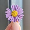 New Japanese Daisy Simple Cute Temperament Colorful Female Corsage Small Fresh Pin