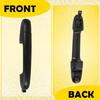 Car Exterior Door Handle Front Right Passenger Side for 2010-2013 Kia Forte EH
