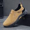 Men's Hiking Shoes Outdoor Non Slip Camping Climbing Shoes Fashion Casual Sports Shoes High Quality Suede Loafers Men's Sneakers