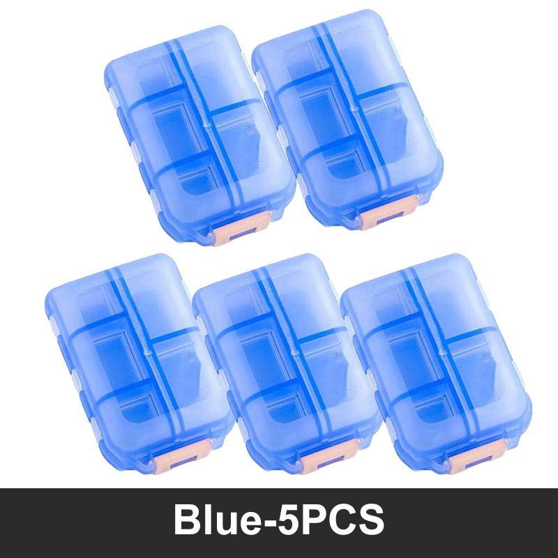 Новый удобный для путешествий таблетница дозатор таблеток органайзер для таблеток контейнер для таблеток разделитель лекарств коробки для лекарств