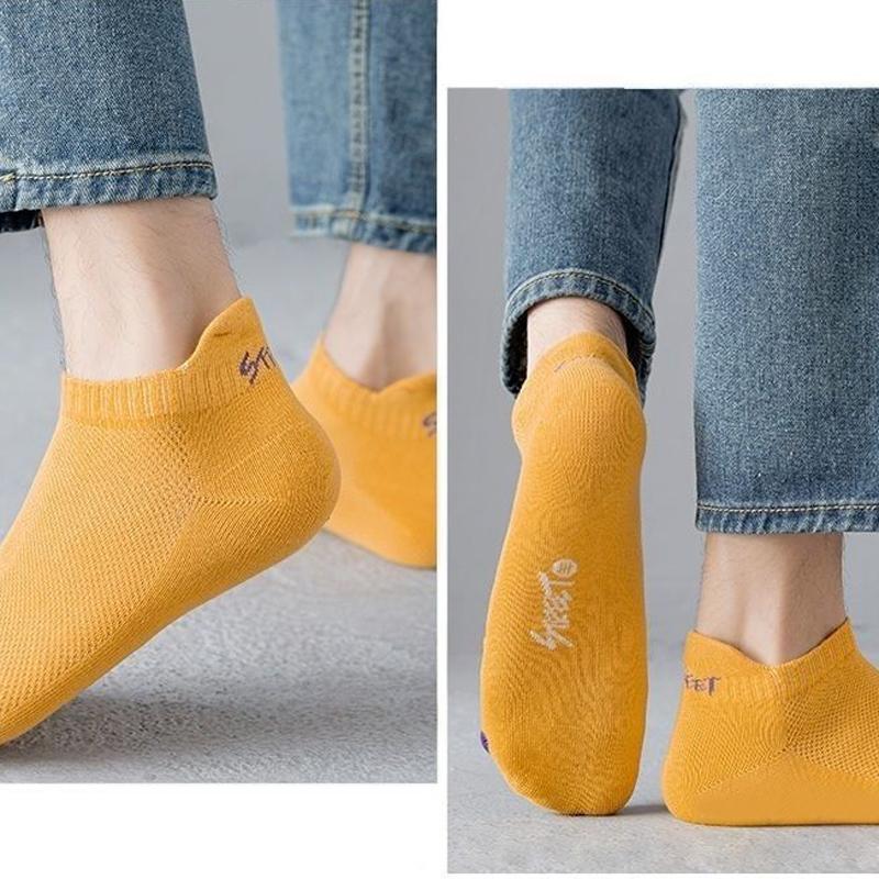 1/5/10 пар женских носков до щиколотки, дышащие, низкие короткие носки, повседневные спортивные, износостойкие, модные, на четыре сезона, уличные, нескользящие носки