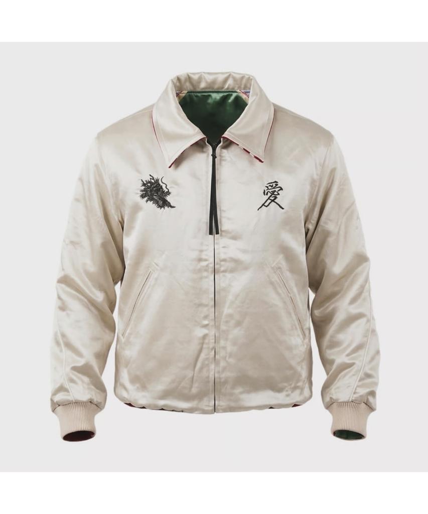 Minus X A Puzzling Home Souvenir Love Jacket(Two Face) - Off
