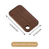 Portable Picnic Meat Cutting Board Lightweight Multipurpose Chopping Boards with Hole Reusable Camping Cooking Supplies