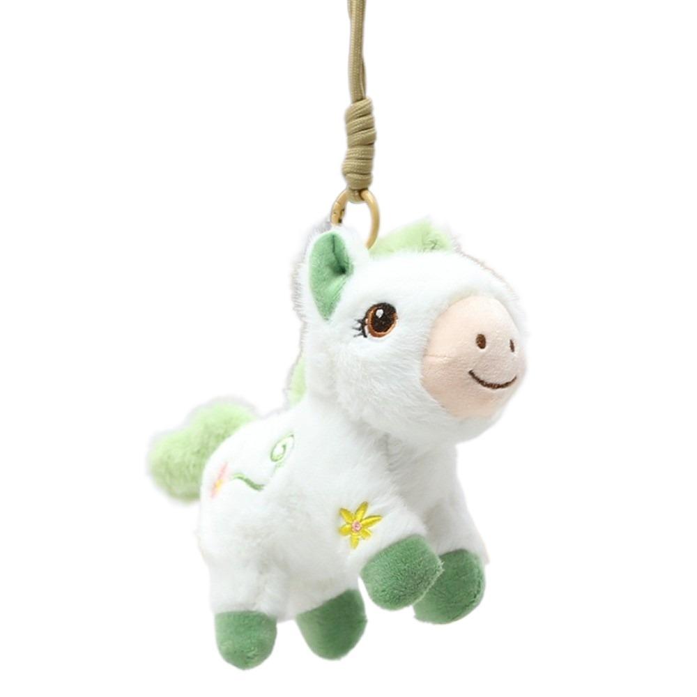 Плюшевая брелок-брелок с пони в винтажном стиле из ПП-хлопка, брелок-брелок с китайской лошадью, подарок на Китайский Новый год