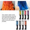 Yousheng Hair Chalk Easy To Apply Long Lasting Plant Extracts Disposable Hair Dye Chalk for Party