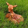 Garden Statue Deer Sika Deer Mother Deer Statue for Lawn Backyard