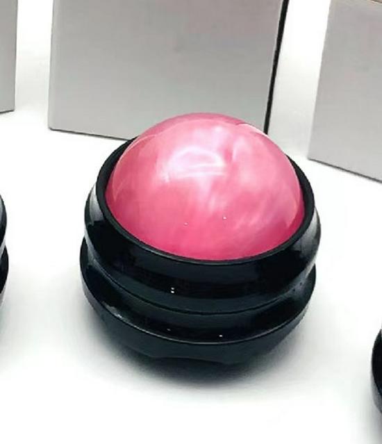 Ручной мини-роликовый массажный мяч - Массажер для шеи, спины и ног из смолы с эфирными маслами