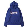Love Letter Design Printed Men's Sweat-shirt Autumn Pure Cotton Clothing Harajuku Fashion Casual Sweatshirts for Men