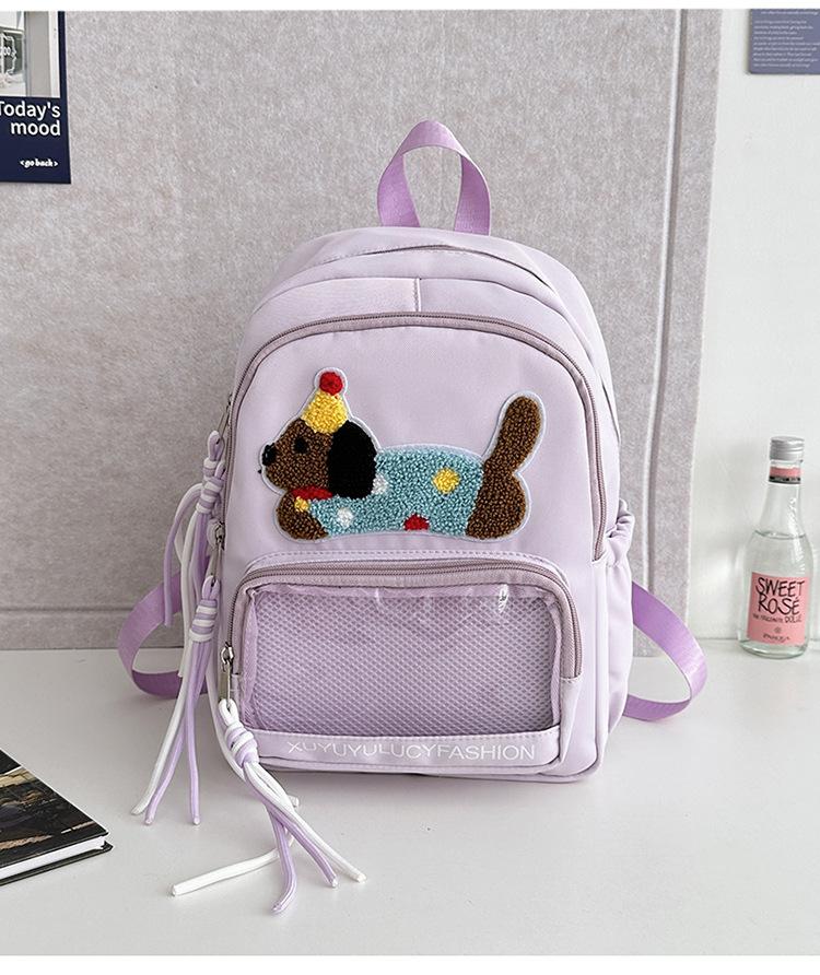 Школьный рюкзак Количество еды Японский Легкий рюкзак Повседневный Универсальный рюкзак Прозрачный Comic-Con Болевой рюкзак Студенческий рюкзак Millet