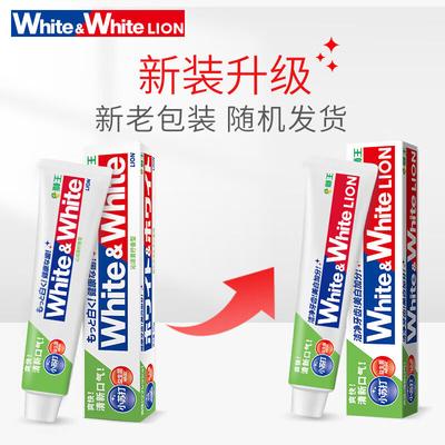 Зубная паста Lion White&White с пищевой содой и лаймом