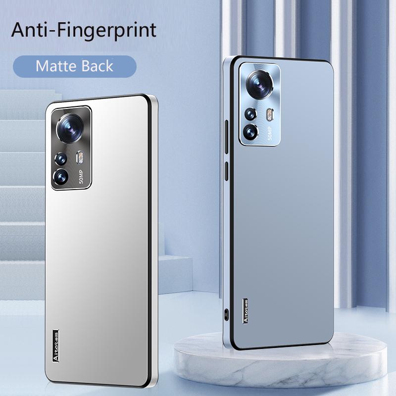 Чехол для телефона XiaoMi 12 Pro 12X Металлический Магнитный Алюминиевый Сплав Ультратонкий Полностью Защитный Чехол для XiaoMi 12S Ultra Задняя Крышка