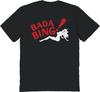 Футболка «Клан Сопрано» для мужчин и женщин с логотипом Bada Bing, черная, с круглым вырезом, с коротким рукавом - Футболки из сериалов